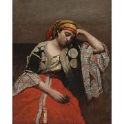 Jean-Baptiste Camille Corot Juive d'Alger France oil painting artist